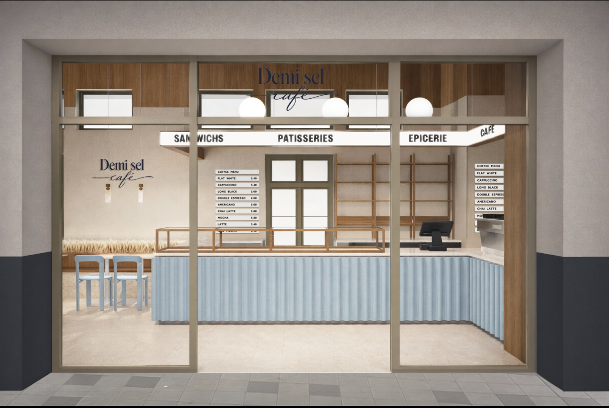 Intérieur de la boutique DEMI SEL