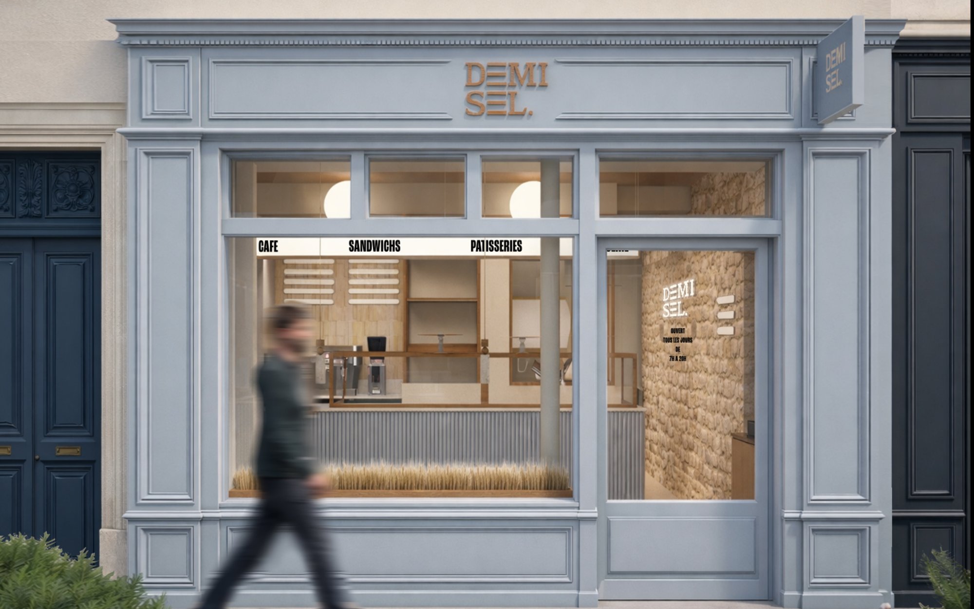 Façade DEMI SEL.