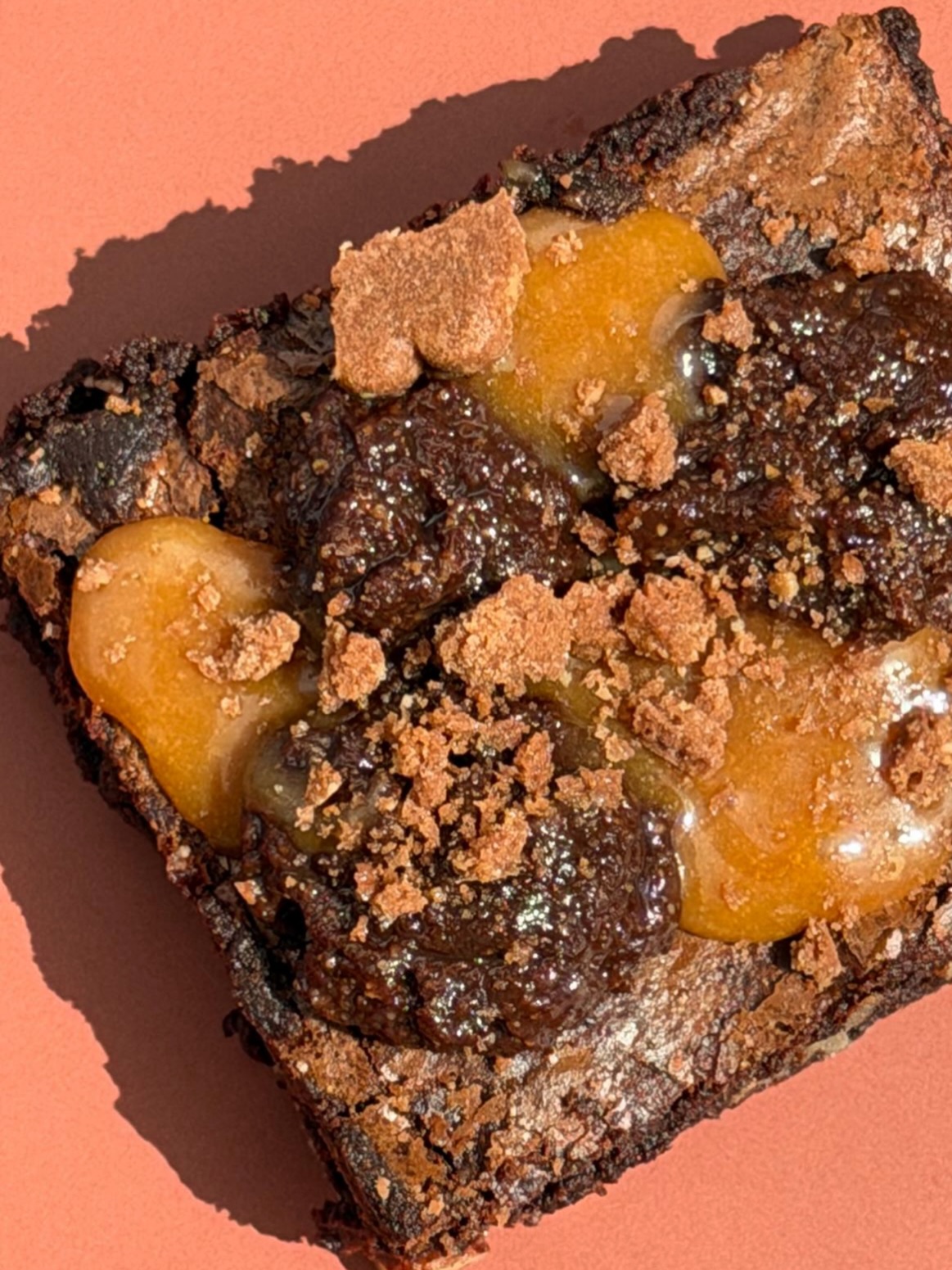 Brownie demi-sel — caramel beurre salé